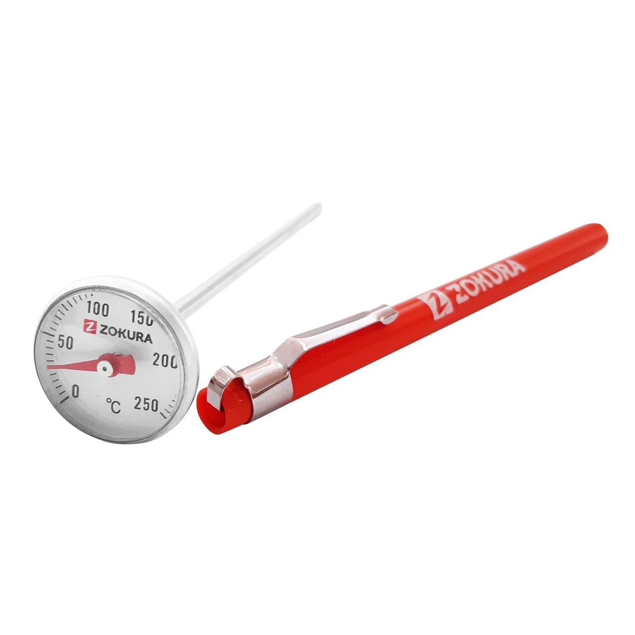 Termometru bucatarie, Zokura, 0°C/250°C, inox - imagine 4